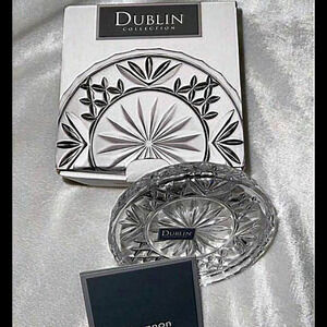 NEW -‎  Dublin Collection Crystal 4" Coasters-Set of 4 Shannon Godinger